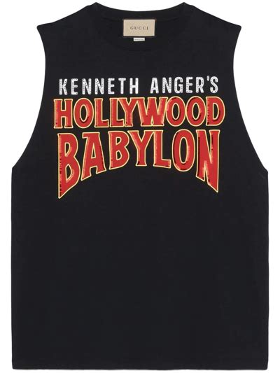 hollywood babylon gucci|Gucci Hollywood Babylon Tank Top Black .